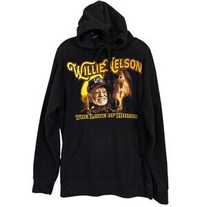 Independent Trading Company Willie Nelson The Love of Horses Hoodie‎ size M